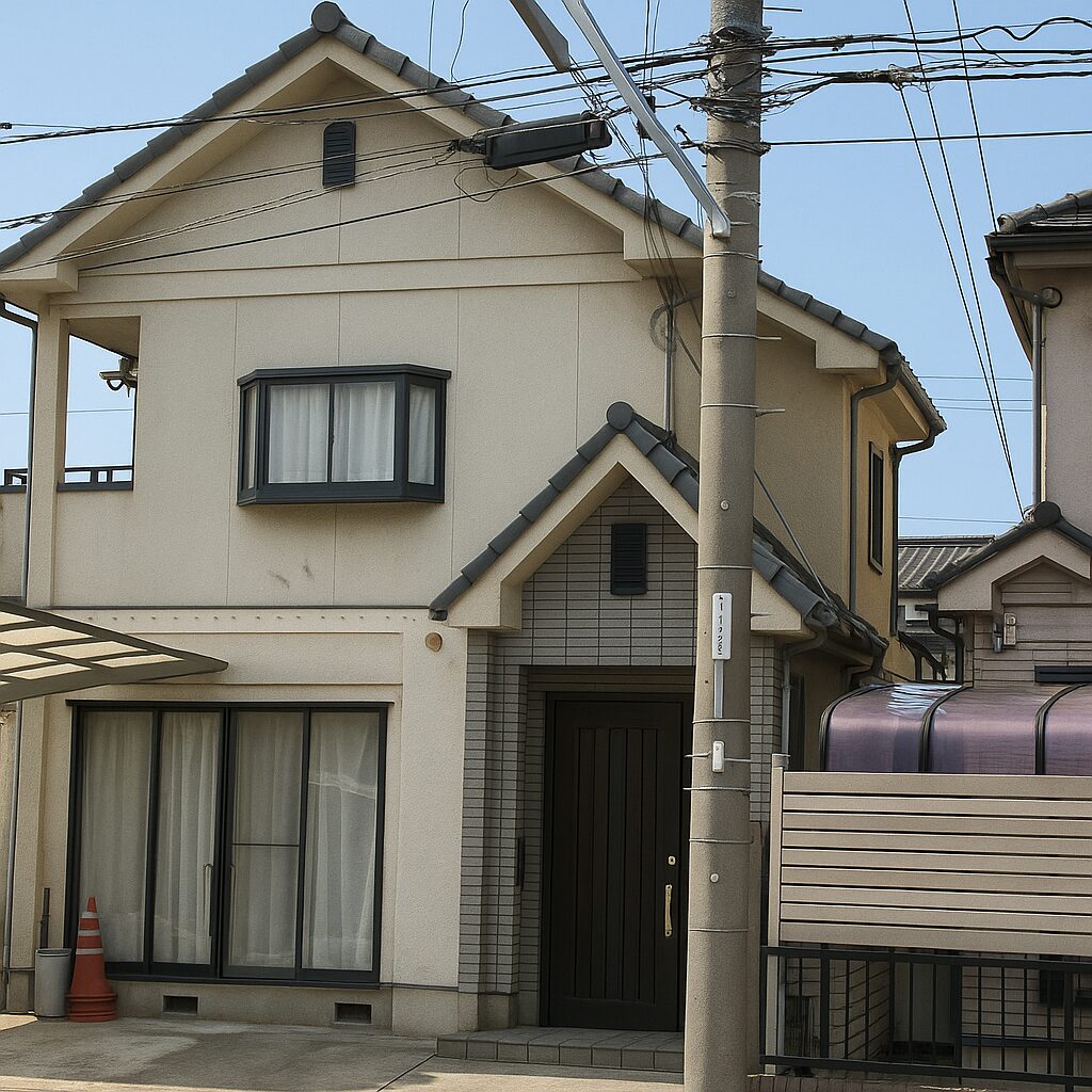 【岩国市 外壁塗装工事②】白から黒へ大胆イメージチェンジ！下塗り〜中塗り工程レポート