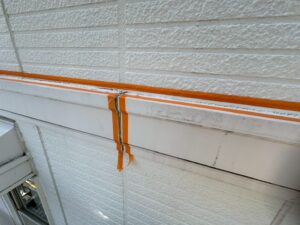 コーキング打ち替え　施工前